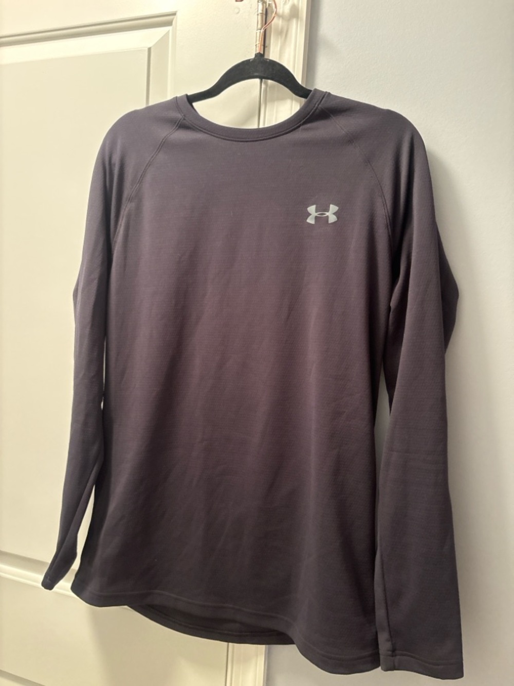 Under Armour ColdGear Fitted Base Layer Top Black Size Large